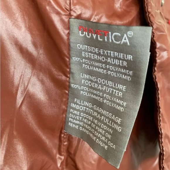 Duvetica navy down puffer jacket - Picture 9 of 10